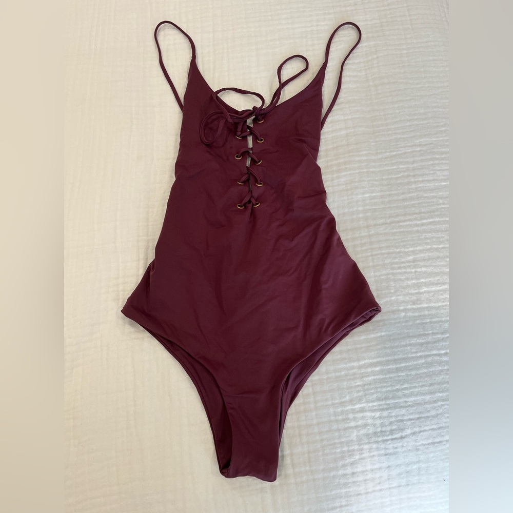 Tavik Deep Purple One Piece Swimsuit